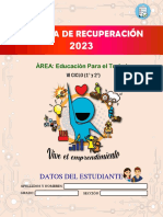 Carpeta de Recuperacion Educacion para El Trabajo VHB Ccesa007