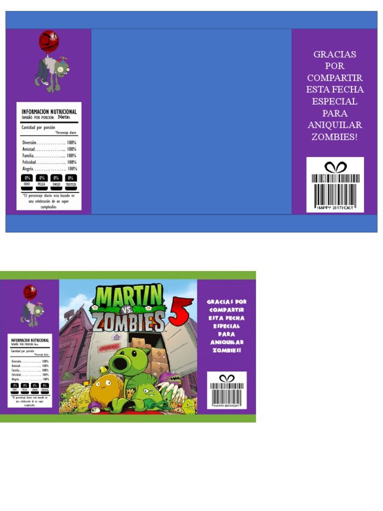 Chips Bag Plantas Vs Zombies PDF