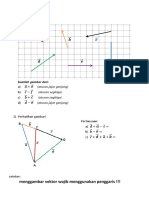 Latihan Penjumlahan Pengurangan Vektor - Geometri