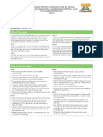 Universidad Distrital Francisco Jose de Caldas Instituto de Lenguas de La Universidad Distrital - ILUD-Fce I Exam Preparation Test 2