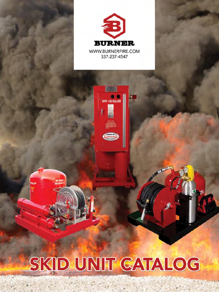 Dry Chemical Skid Units Overview | PDF | Pipe (Fluid Conveyance) | Fires