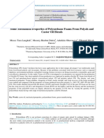 Some Mechanical Properties of Polyuretha