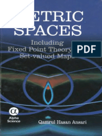 Qamrul Hasan Ansari-Metric Spaces - Including Fixed Point Theory and Set-Valued Maps-Alpha Science International, LTD (2010)