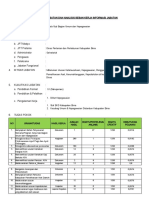 CONTOH Format ANJAB SUBAG UMUM Kepegawaian