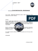 Certificado prácticas contables estudio ABC
