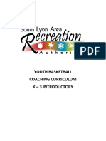 Youth Basketball Curriculum K 3