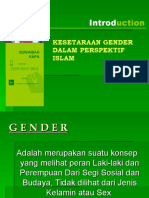 Kesetaraan Gender Dalam Perspektif Hukum Islam