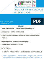 Act. 22. Aprendizaje Abn en Grupos Interactivos