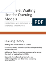 Module 6 - Waiting Line For Queing Models - PPT - 1201pdf