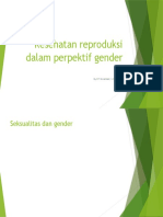 Kesehatan Reproduksi Dalam Perpektif Gender