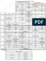 Jadwal Kelas 11 - Per Januari 2023