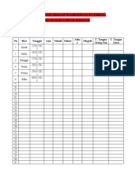 Jadwal Shalat IV SD Tawar Sedenge