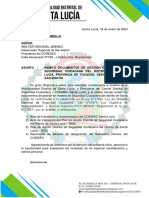 Oficio 019 - Remito Documentos Codisec