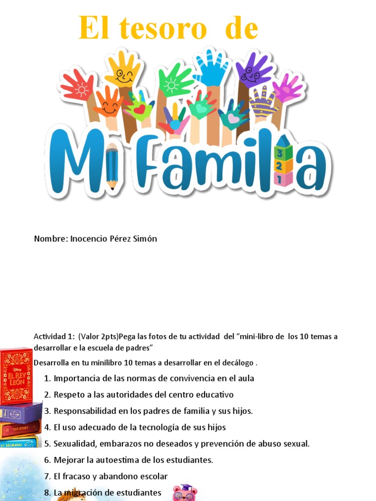 Normas de convivencia en familia y escuela | PDF | Ciencias sociales ...