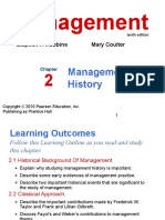 Chapter 2 - Management History