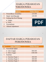 Pengajuan Daftar Harga Perawatan Periodonsia Rs Anutapura