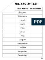 Printable Months of The Year Worksheet Page 13
