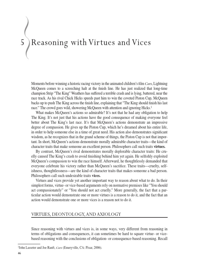 Moral Reasoning Part5 Pdf Courage Plea Bargain