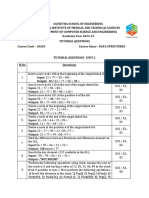 Tutorial Questions (Final)