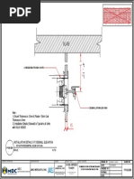 Installation Details of Sidewall Elevation SD-009