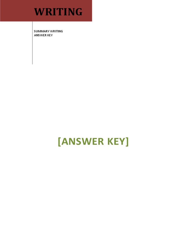 Pairwork Activity Answer Key | PDF | Memory | Long Term Memory