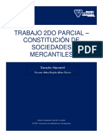 Trabajo 2do Parcial - Sociedades Mercantiles