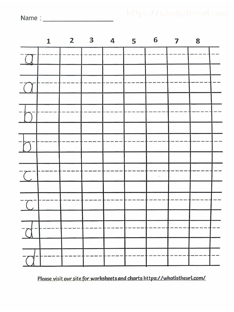 Small Letters Alphabet | PDF