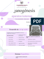 Organogénesis de Los Aparatos y Sistemas, y Sus Anomalías.