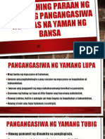 Mungkahing Paraan NG Wastong Pangangasiwa NG Likas Na