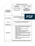 1.1 Sop Pendaftaran Pasien Melalui Pesan