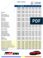 Paket Muf - Toyota Januari 2023