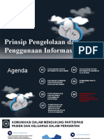 2 - Sosialisasi Prinsip Pengelolaan Dan Penggunaan Informasi - Komunikasi Dalam Mendukung Partisipasi Pasien Dan Keluarga Dalam Perawatan