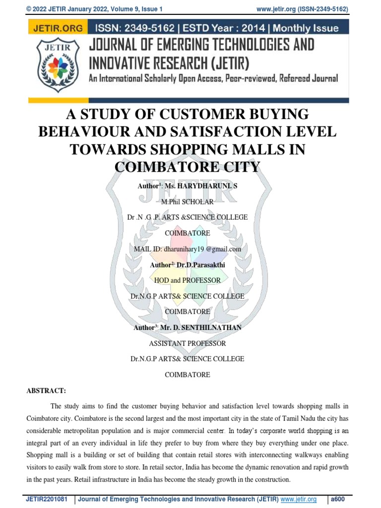 Consumer Behaviour Report | PDF | Retail | Marketing