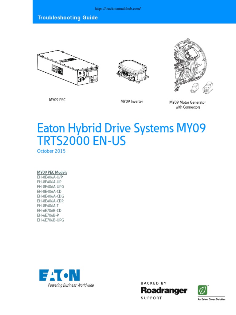 Eaton Fault Code 88 TRTS2000 PDF High Voltage Insulator
