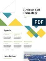 3D Solar Cell Technology Ie
