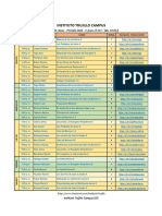 Horario 2022 III