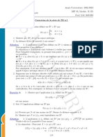 22-23 - M135 - Correction de La Série N°1