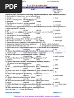 12th English - Question Paper Model With Answer Keys For Public Exam 2022