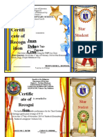 Award Certificates EDITABLE 
