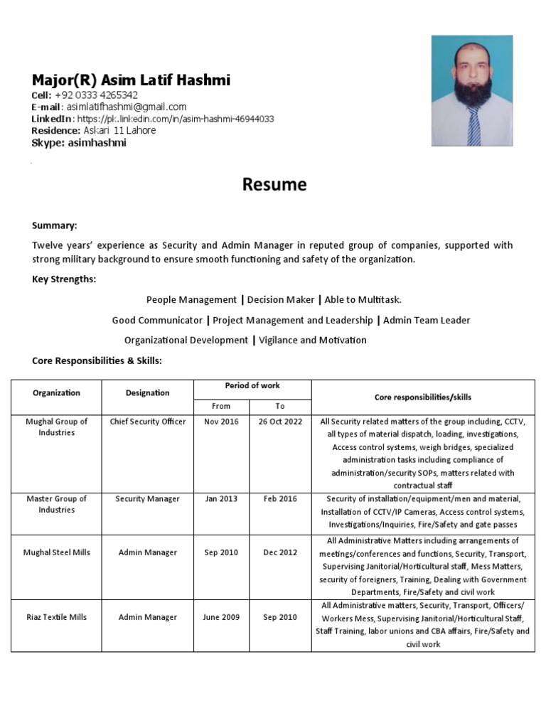 Admin Profile | PDF | Closed Circuit Television