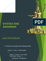 01 Syntax and Grammars - PPSX
