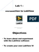 Lab1 - Intro To Labview
