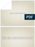 Chapter 3 - Supply and Demand Elasticity