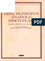Genç Plinius'Un Anadolu Mektupları Plinius, Epistulae, 10. Kitap - Plinius Minor ( PDFDrive )
