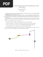 3D Kinematic Scheme With 3DExperience