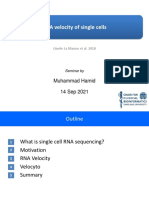 RNA Velocity of Single Cells