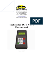 Tachotester TC-1 V1.14 User manual _ Manualzz