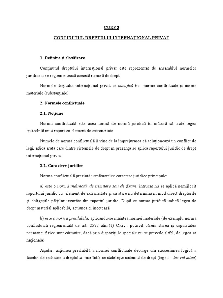 Curs 3 Continutul DIP | PDF