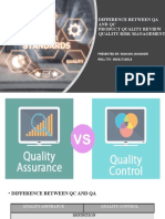 Difference Between Qa and QC