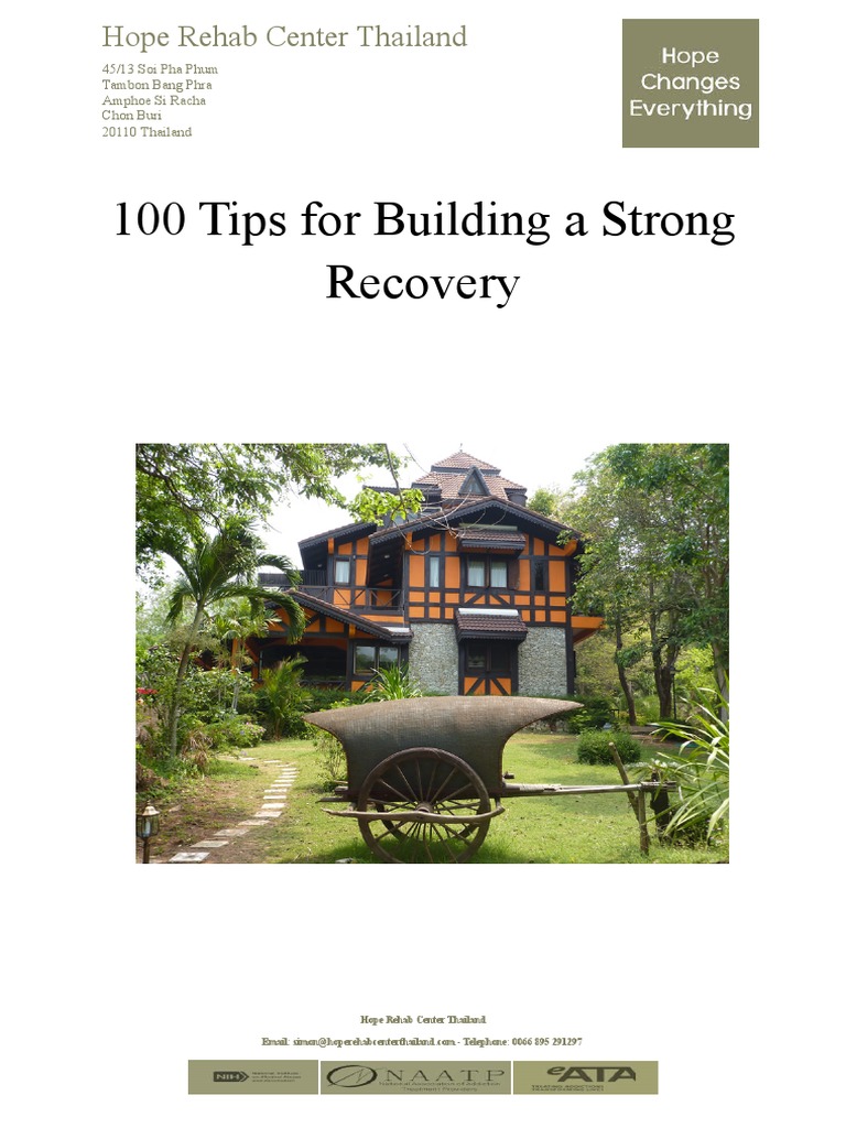 100 Tips for Strong Recovery | PDF | Drug Rehabilitation | Psychology
